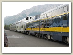 The southbound train