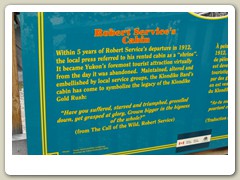 Sign at cabin site