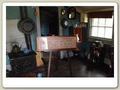 Robert Service cabin in Dawson City, Yukon