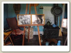Robert Service cabin in Dawson City, Yukon