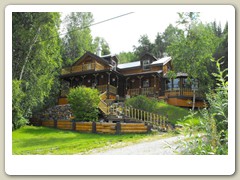 Robert Service cabin in Dawson City, Yukon