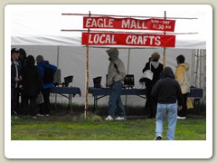 Local craft "mall" across from the museum