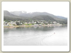 Coming into the port of Juneau