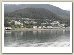 Coming into the port of Juneau
