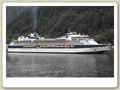 Coming into the port of Juneau
