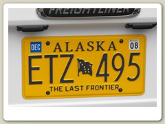 License plate seen