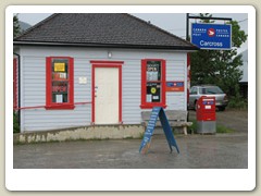 The post office where we got our passports stamped