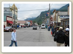 Walking around Skagway