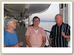 Kirsten, Lynne and John