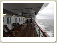 Outside deck