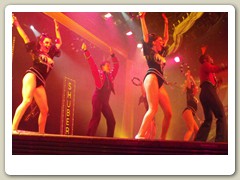 Stage show first night