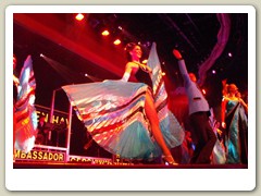 Stage show first night