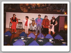 Local restaurant - macarana after eating