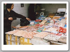 A large market area only a few blocks from our hotel