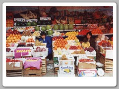 A large market area only a few blocks from our hotel