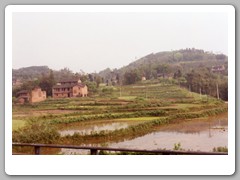 Bus ride from Chrngdu to Chongqing