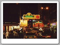 Walking the streets at night