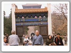 Ming tombs - John was there