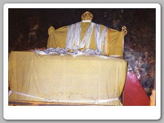 Shire inside the temple