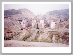 Another view of the ship locks being built