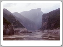 Entering the first of the gorges