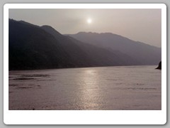 Sunrise on the Yangtze River