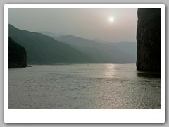 Sunrise on the Yangtze River