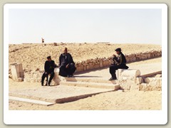 Armed police at the tourist site