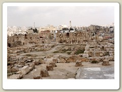 Bysantine Ruins overlooking Amman