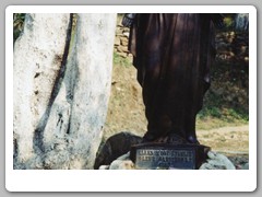 Statue by the chapel