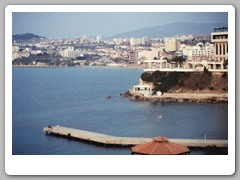 Kusadasi is a British vacation resort - this photos from our hotel balcony