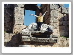 That's Libby showing off